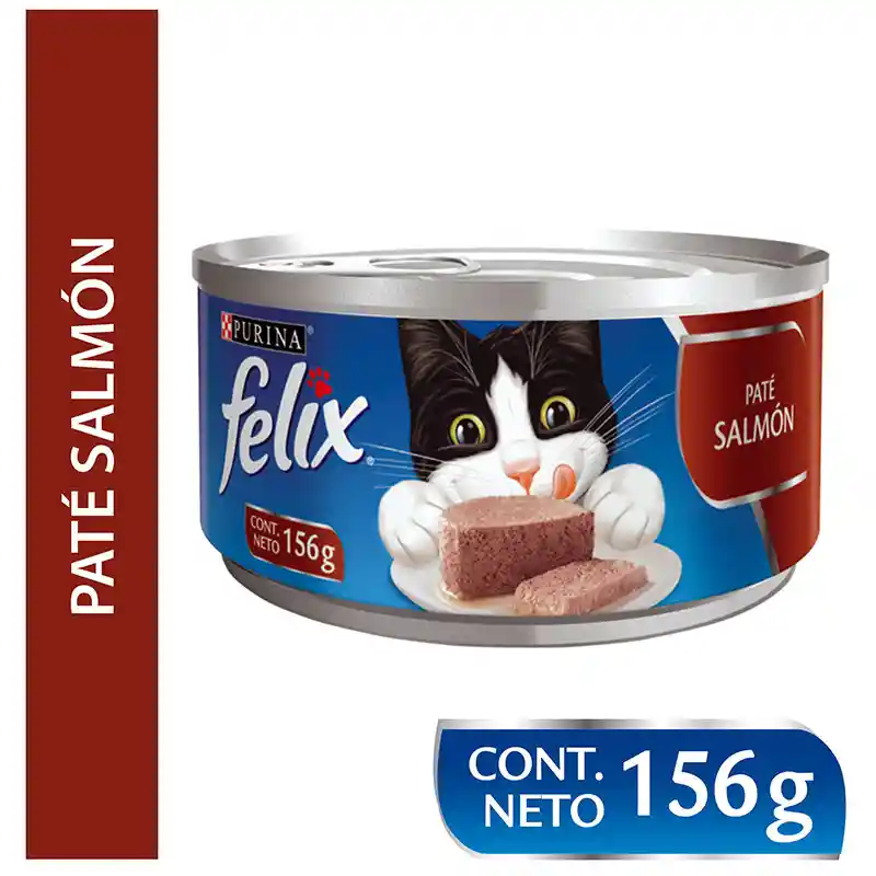 Felix Lata Pate Salmon 156 G Felix Gatos