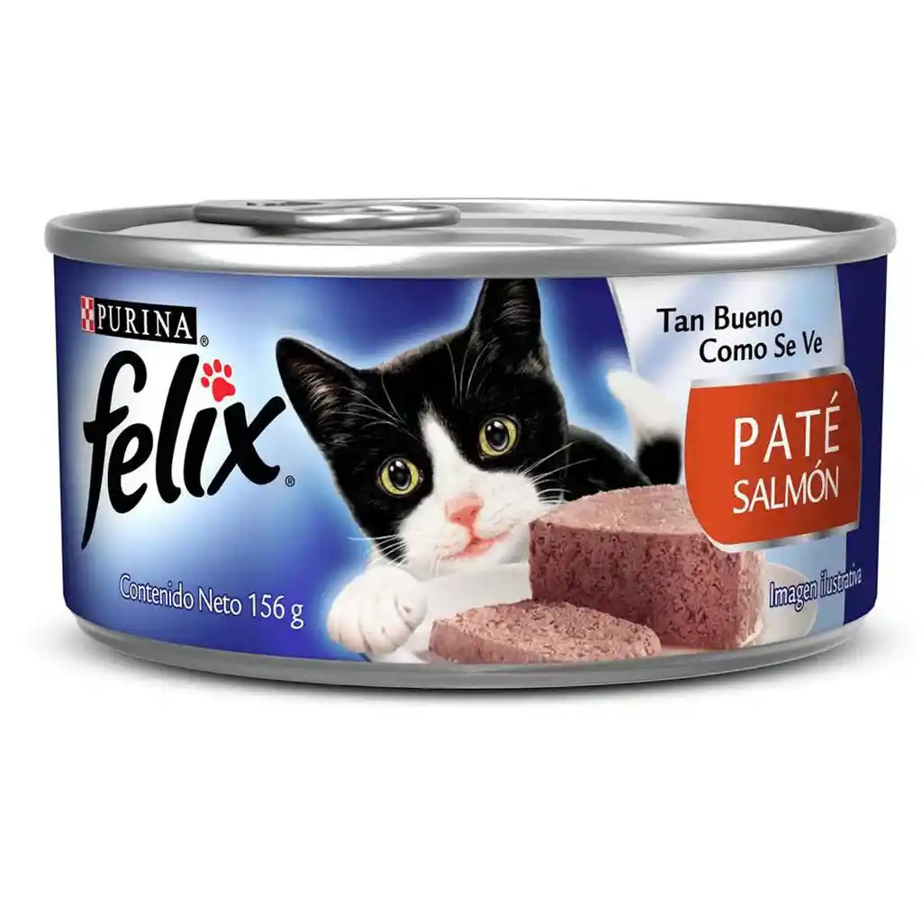 Felix Lata Pate Salmon 156 G Felix Gatos