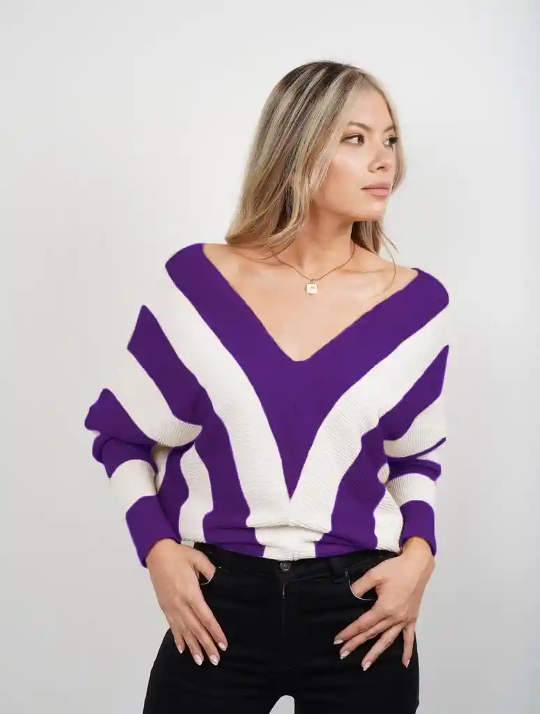 Suéter The Infinite Morado Oscuro U