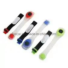 Brazalete Seguridad Luz Led Visibilidad Zapato O Bicicleta