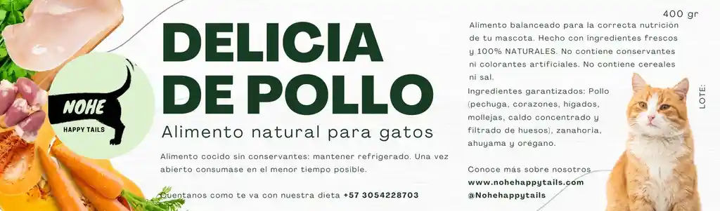 Delicia De Pollo - Gatos