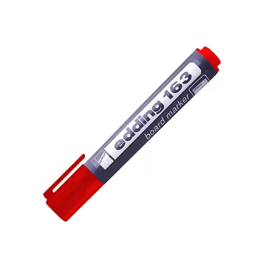 Marcador Borrable Edding E-163 Rojo