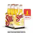 Sol Cerveza Botella Six Pack X330