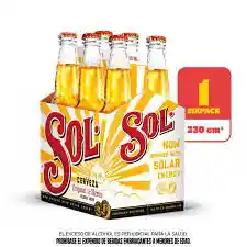 Sol Cerveza Botella Six Pack X330