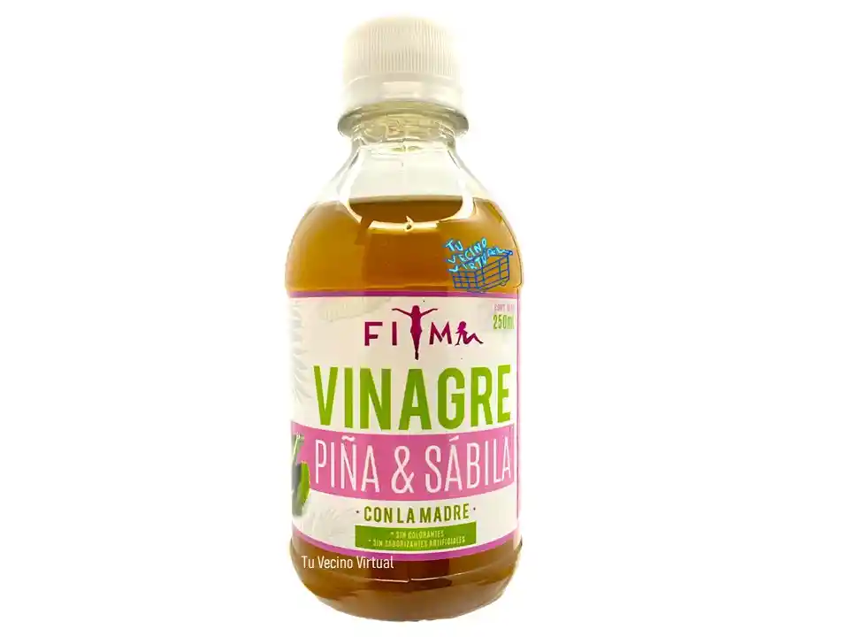 Vinagre De Piña Y Sábila Con La Madre - Fitme