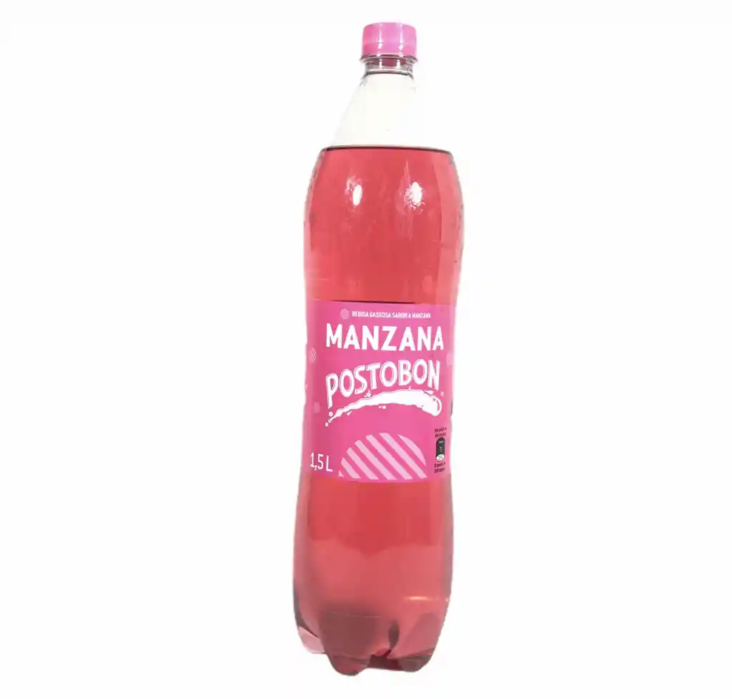 Gaseosa Manzana Postobon 1,5lt