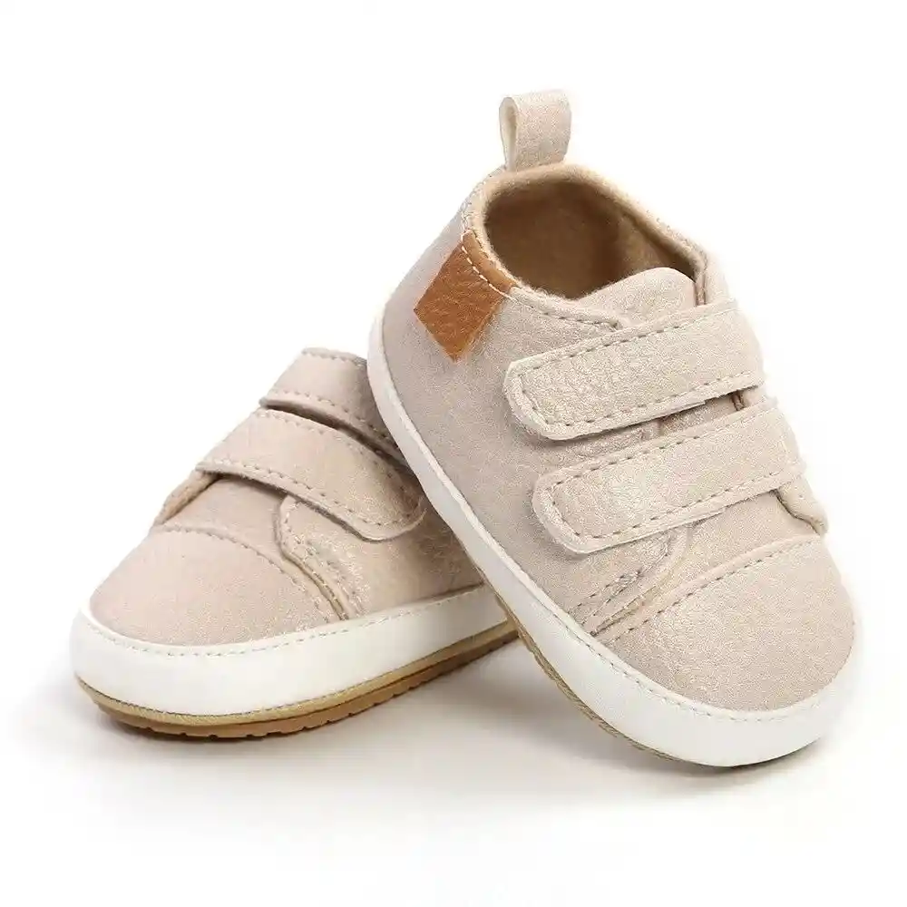 Zapatos Bebe Zapaticos Suela Blanda 12-18m Sandalias Niño Beige