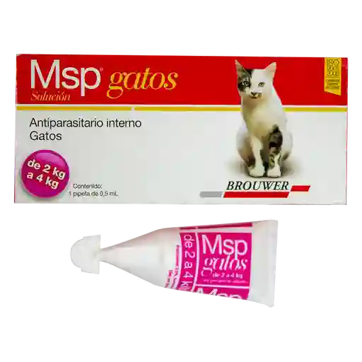 Msp Gatos 2-4 Kg 0.5 Ml