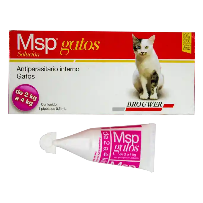 Msp Gatos 2-4 Kg 0.5 Ml