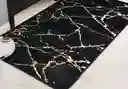 Tapete Antidezlizante Felpa Suave Tque Dorado 40x60 Cm