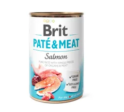 Brit Perro Lata Patè Meat Salmon X 800gr