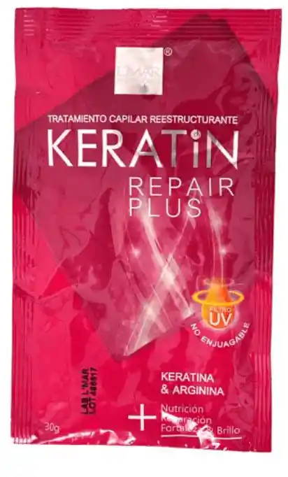 Tratamiento Para El Cabello Keratin Repair Plus - L´mar