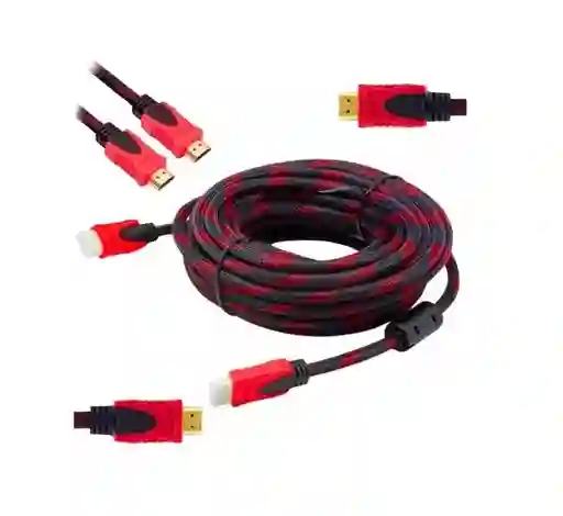 Cable Hdmi 5 Metros Doble Filtro Mallado 1080p Full Hd