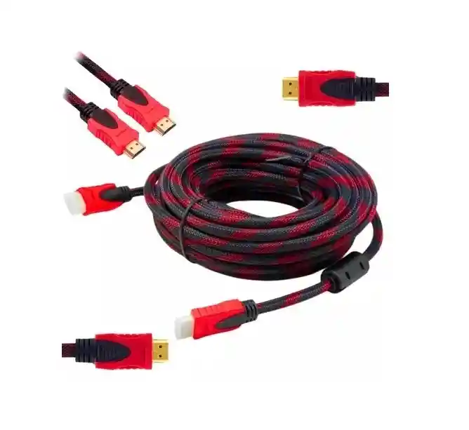 Cable Hdmi 5 Metros Doble Filtro Mallado 1080p Full Hd