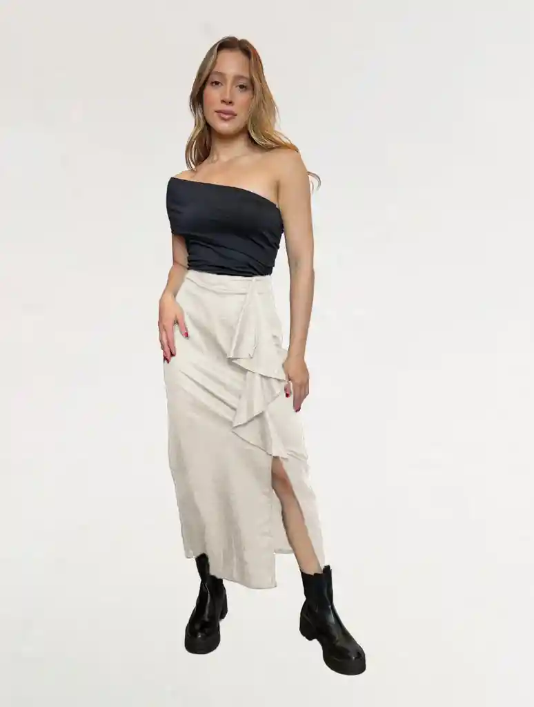 Falda Boleros The Splendid Marfil L