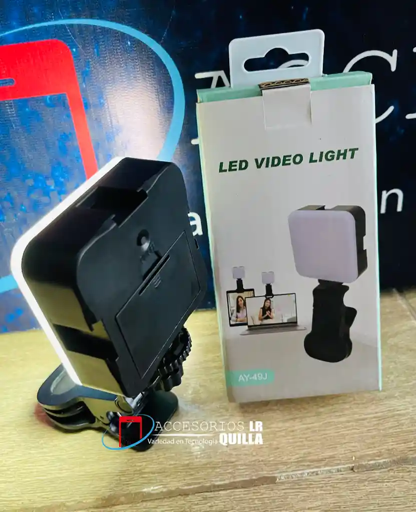 Luces Para Selfie | Panel Led Con Pinza | Luz Para Fotos