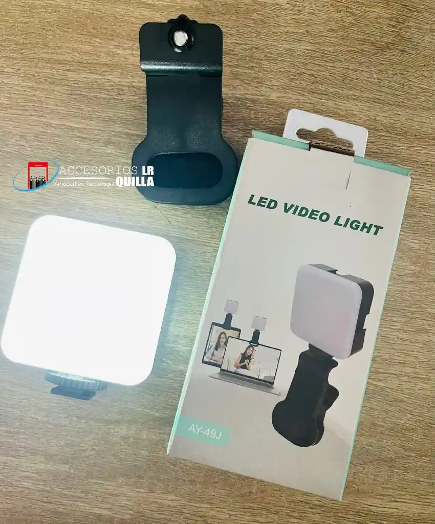 Luces Para Selfie | Panel Led Con Pinza | Luz Para Fotos