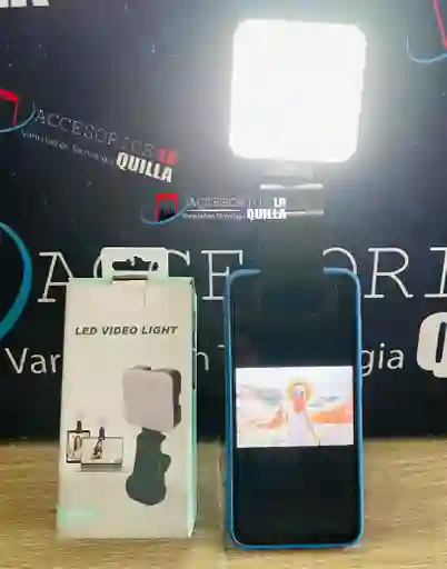 Luces Para Selfie | Panel Led Con Pinza | Luz Para Fotos