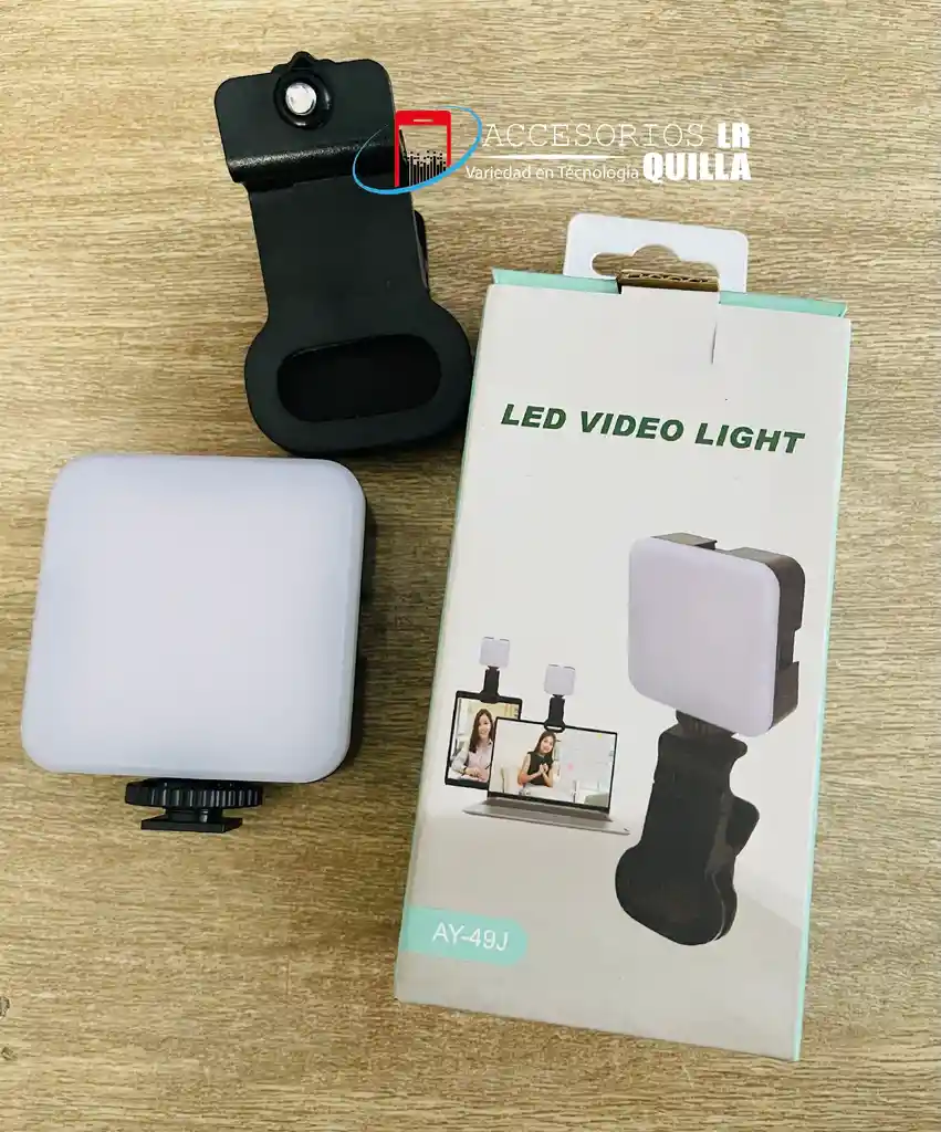 Luces Para Selfie | Panel Led Con Pinza | Luz Para Fotos