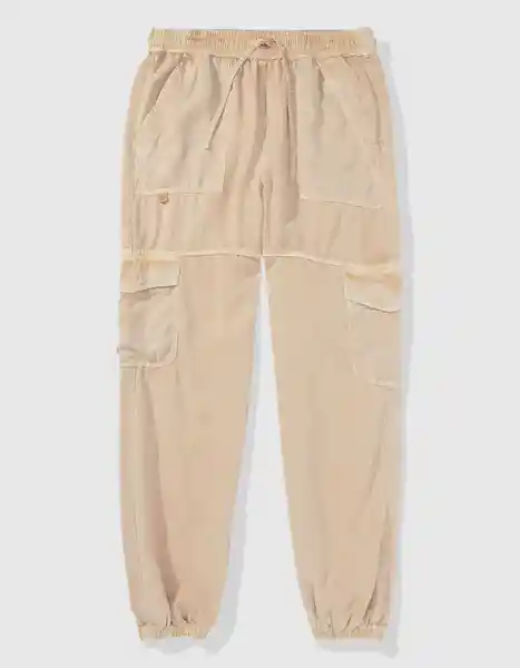 Pantalón Aerie Beige Talla Sm Reg American Eagle 04938117