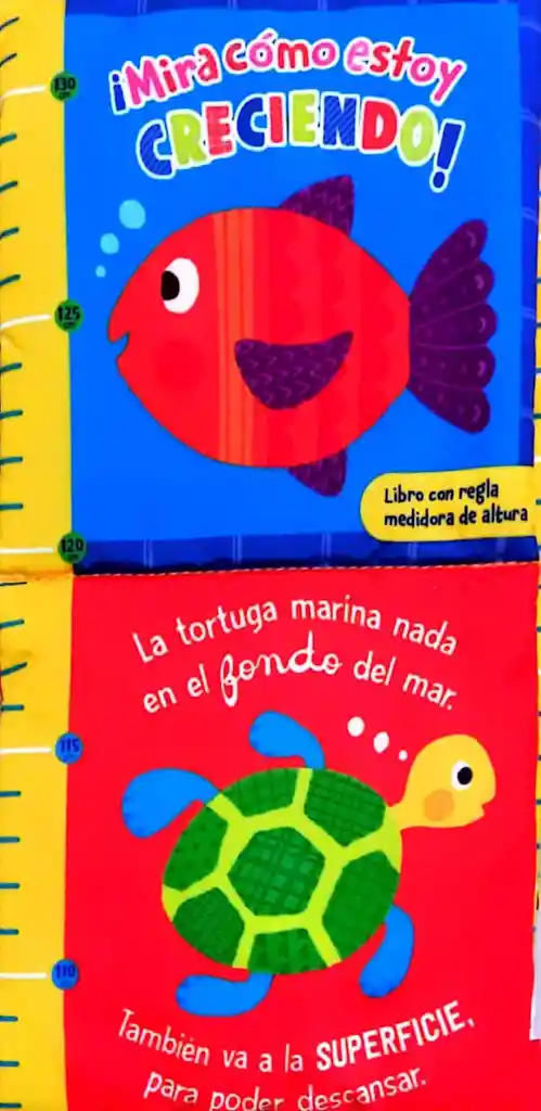 Libro Infantil Mira Como Estoy Creciendo Mide Altura Niños