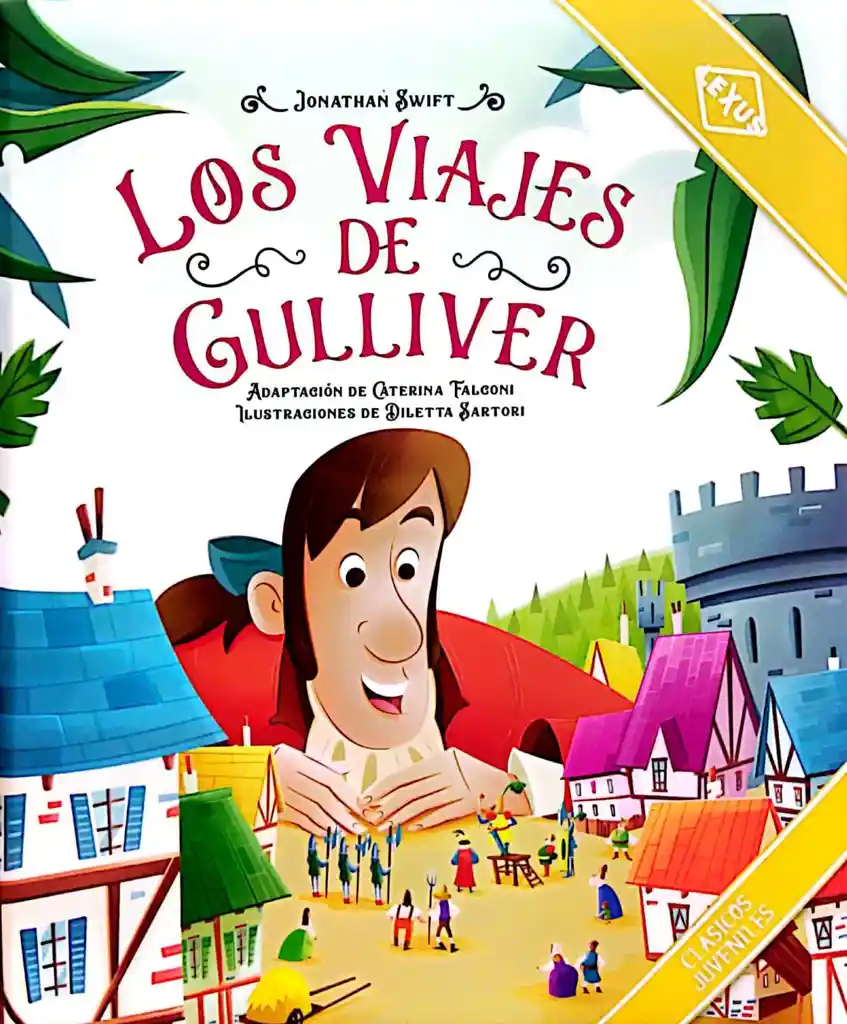 Libro Infantil Las Aventuras De Gulliver Ilustrado Niños