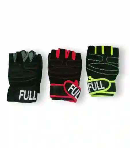 Guantes Para Deportes Talla M Ciclismo, Fitness, Gimnasio, Training Full Tecno