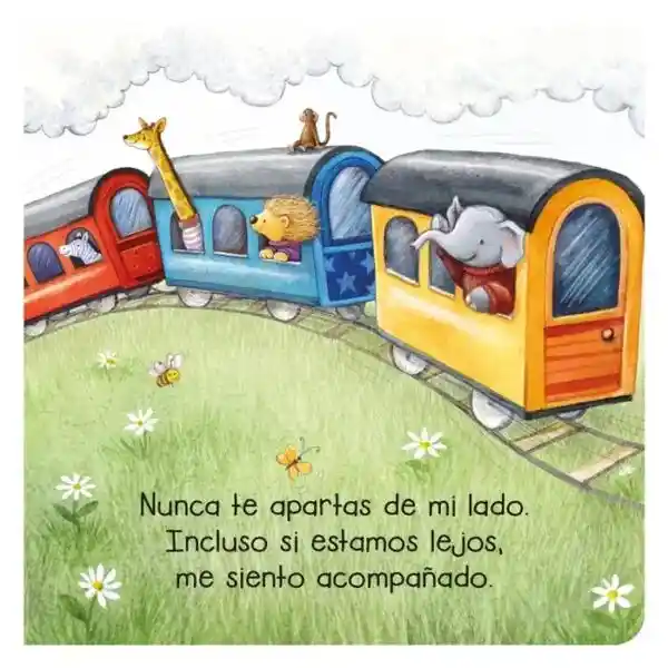 Libro Infantil Sensorial Papá Te Amo Ilustrado Para Niños