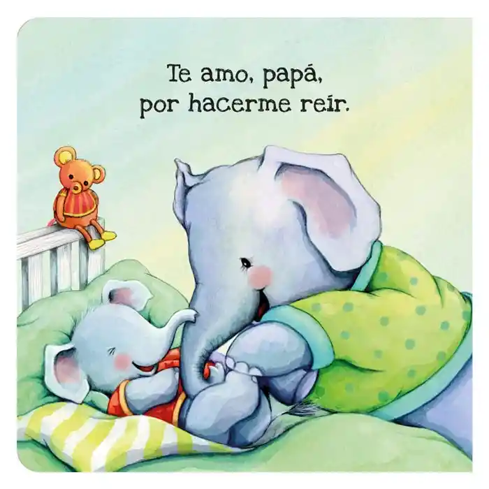 Libro Infantil Sensorial Papá Te Amo Ilustrado Para Niños