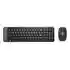 Kit De Teclado Y Mouse Inalámbrico Logitech Mk220 Español De Color Negro