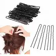 Paquete De Pinzas Negras Para El Cabello - 32 Und