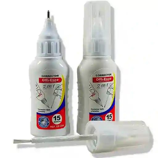 Corrector Offi-esco 2 En 1 15ml Oe-254