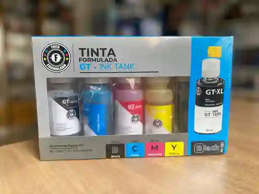Tintas Hp Gt 5810 / Combo Tintas Hp X 5unds / Tinta Hp Gt