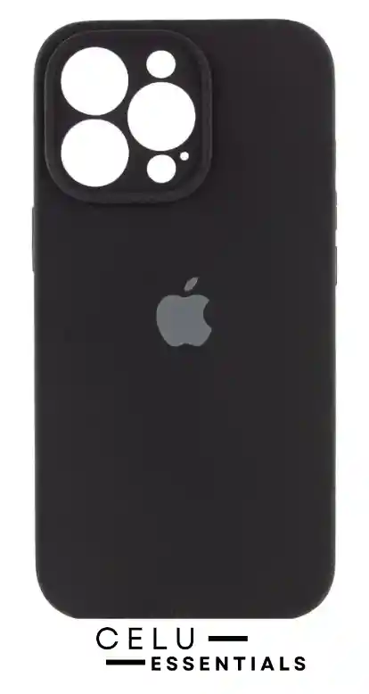 Estuche Iphone 12 Pro Silicona Negro