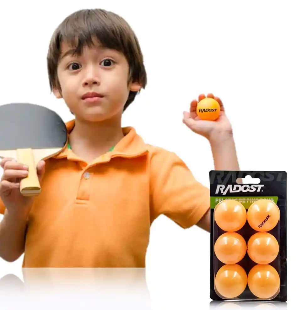 Pelotas De Ping Pong X 6 Unidades