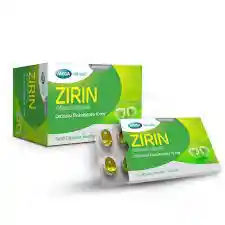 Zirin (cetirizina) Blister X 10 Caps Blandas