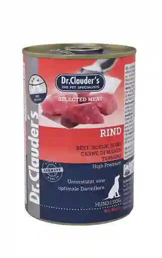 Lata Dr. Clauders Rind (ternera) Para Perro X400gr