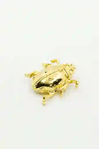 Prendedor Dorado Cucarron