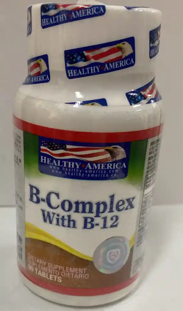 B Complex With B12 90 Tabl Healthy America