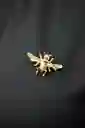 Prendedor Dorado Mosca