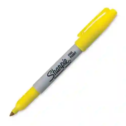 Sharpie Marcador Punta Fina - Amarillo