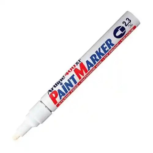 Artline Marcador Permanente - Blanco