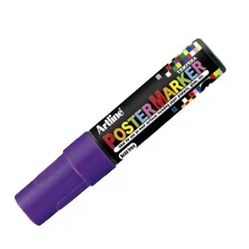 Poster Marker Marcador De Vinilo - Morado, 12mm