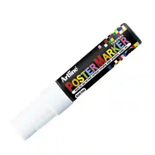 Poster Marker Marcador De Vinilo - Blanco, 12mm