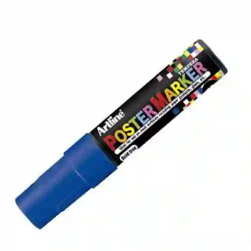 Poster Marker Marcador De Vinilo - Azul, 12mm