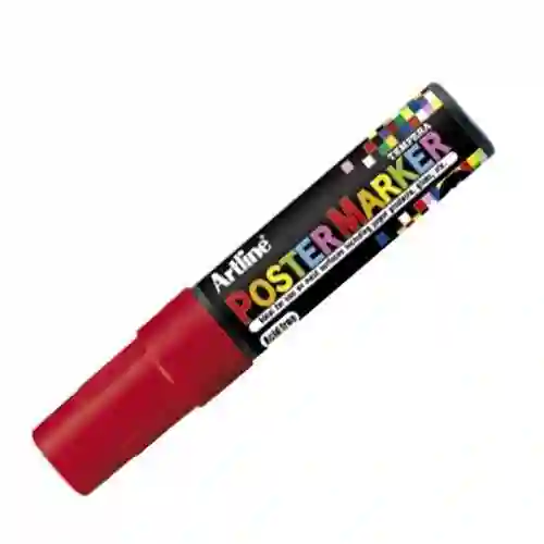 Poster Marker Marcador De Vinilo- Rojo, 12mm