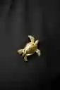 Prendedor Dorado Tortuga