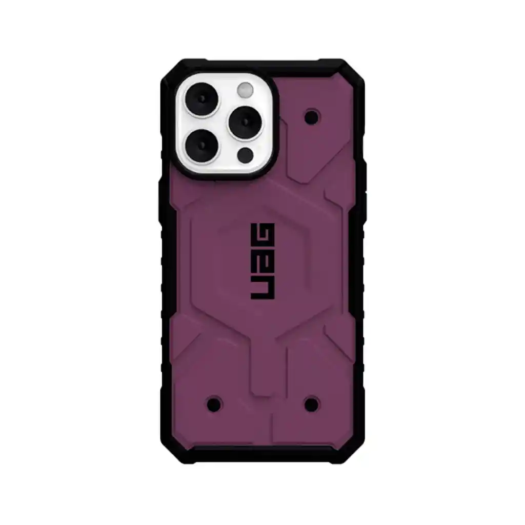 Estuche Magasafe Iphone 14 Pro Max Uag Antishock Morado