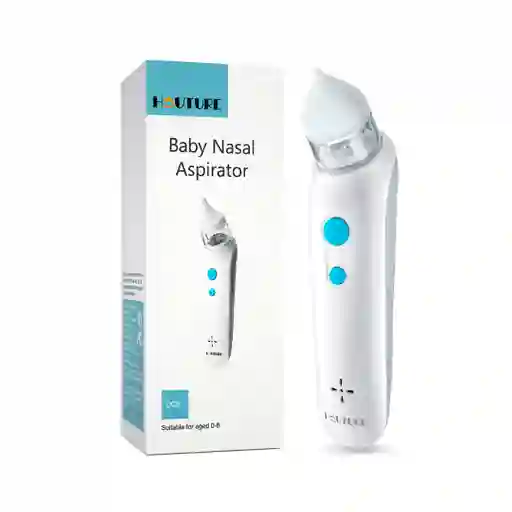 Aspirador Nasal Blanco Eléctrico, Saca Moquitos De Bebé, Suave, Multifunción