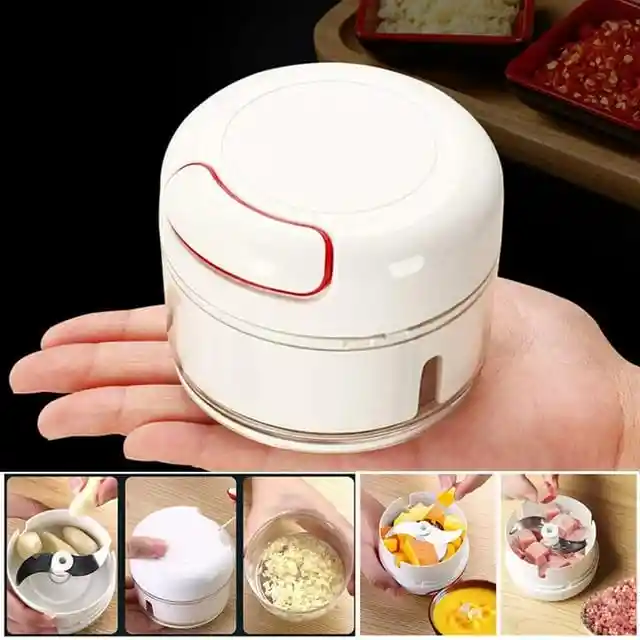 Prensa Manual De Ajo, Cortador De Verduras Y Alimentos Multifuncional